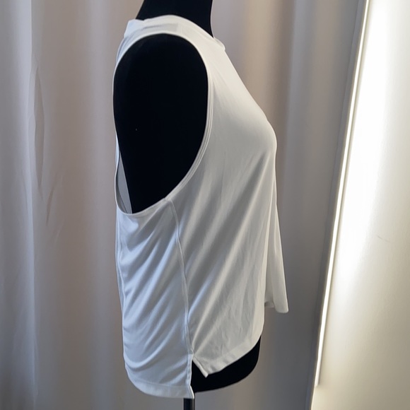 2/$15 Nike Dri-fit white tank top - Picture 4 of 7